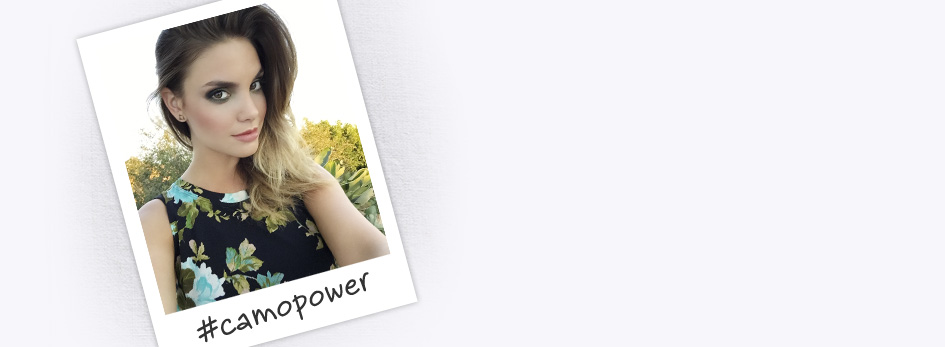 Get the Selfie Camo Power look from Luis Casco