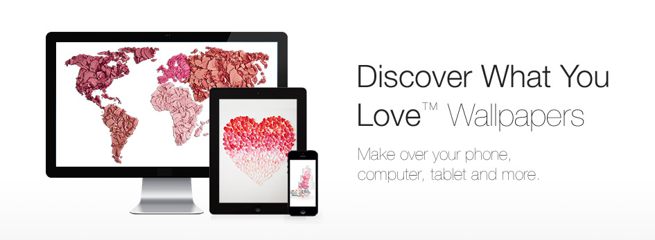 Download the NEW paper heart wallpaper from Mary Kay