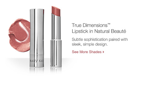 True Dimensions Lipstick in Natural Beaute
