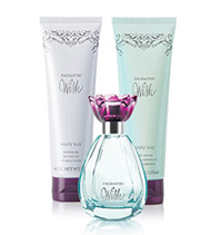 Shop now for NEW Enchanted Wish Eau de Toilette, plus NEW limited-edition Enchanted Wish Shower Gel and NEW limited-edition Enchanted Wish Body Lotion from Mary Kay.