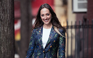 One woman smiling as part of the Mary Kay #BeautyOfConfidence mission to help women accept compliments with confidence